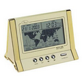 LCD World Map Clock